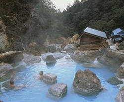 Arima Onsen Hot Springs.